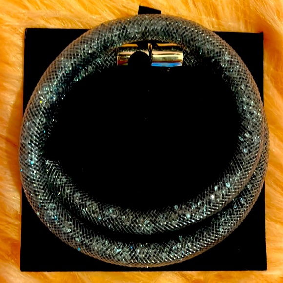 Swarovski Jewelry - Swarovski Blue and Silver Bracelet
